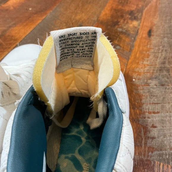 Nike Eric Koston x Zoom Blazer Mid SB White Teal Skate Sneakers Men’s 8.5 - Picture 5 of 13